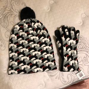 Vera Bradley Scottie Dog winter set